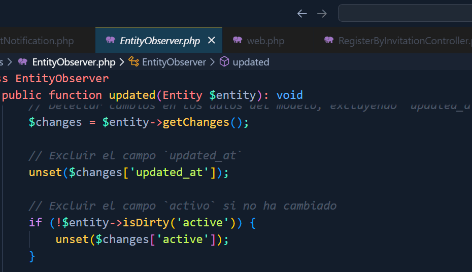 vscode tab